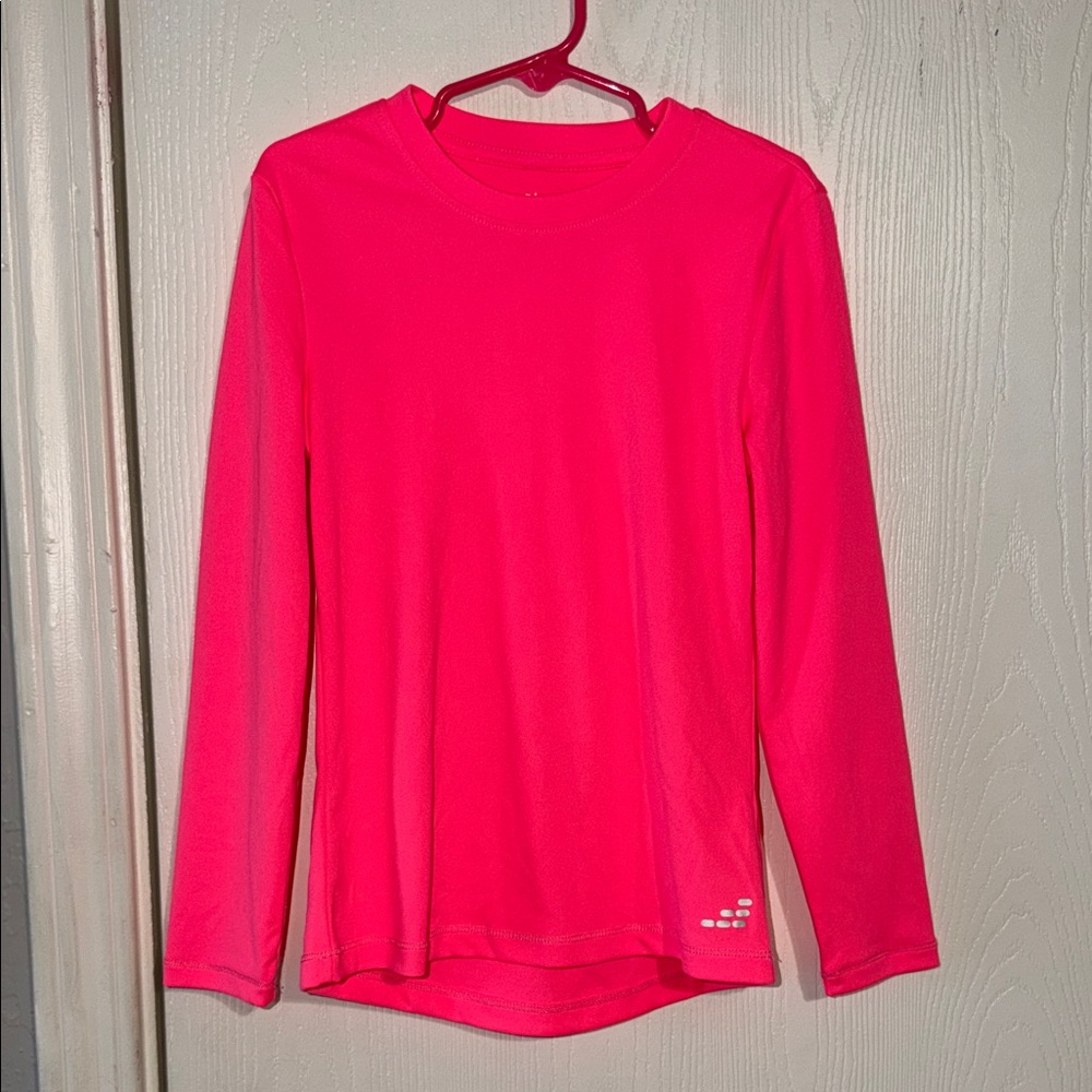 BCG Kids Long Sleeve Tee - Bright Pink